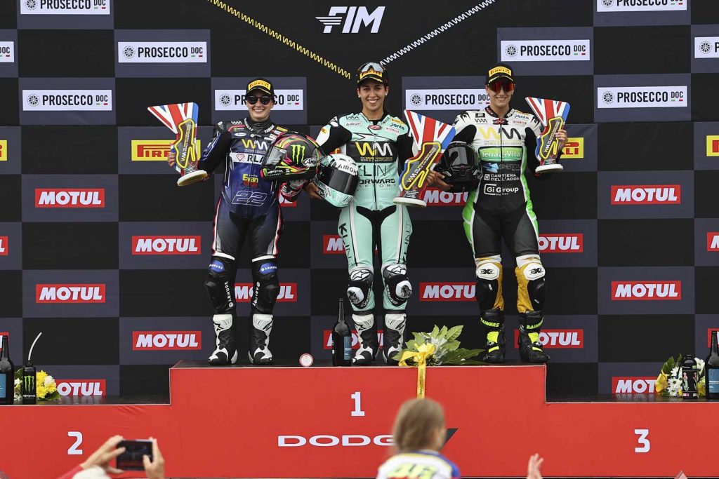WCR podium race 2 donington