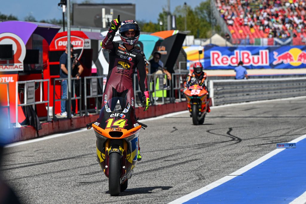 Tony Arbolino Qualifies pole moto 2