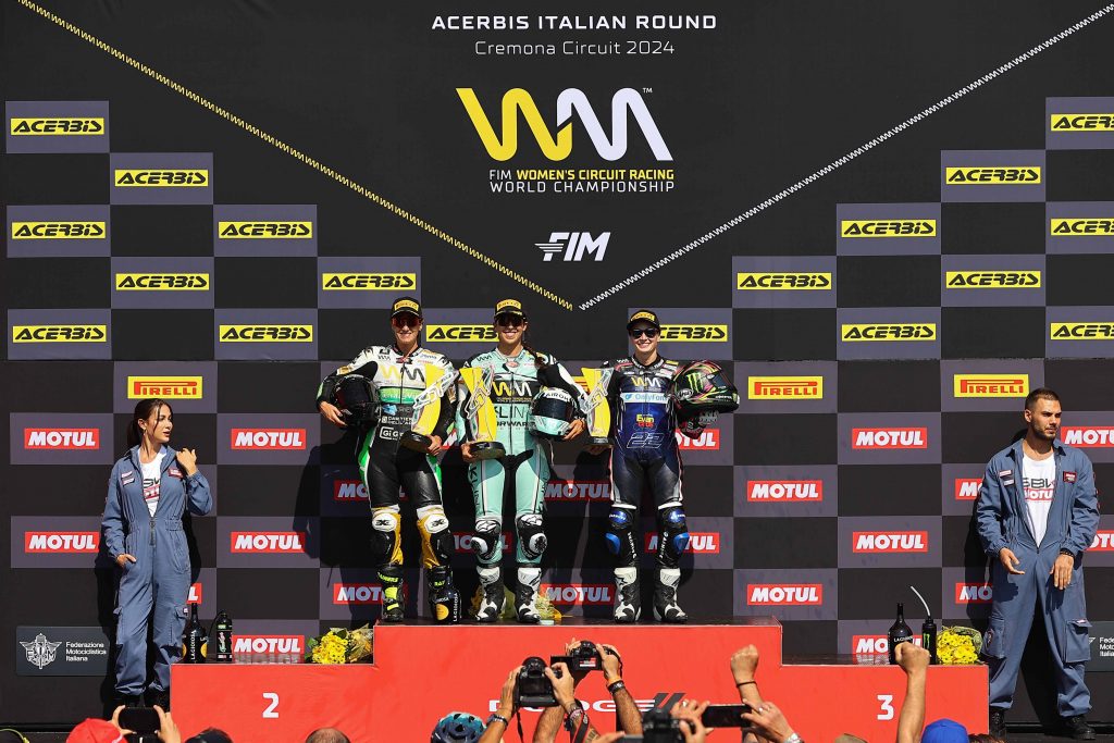 WorldWCR Race one podium cremona