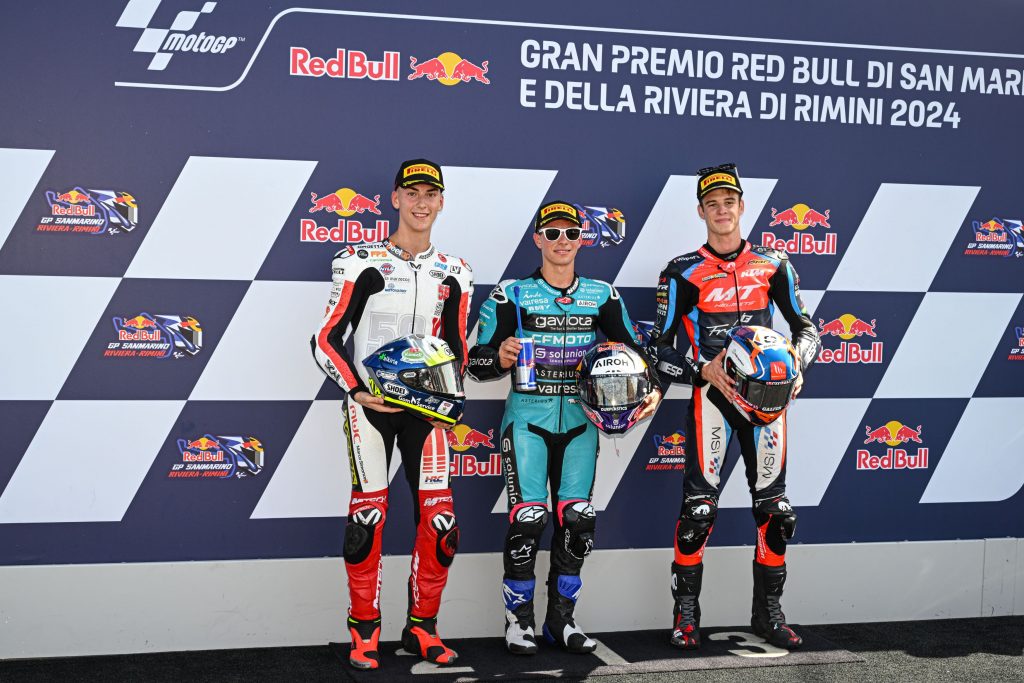 moto3 front row