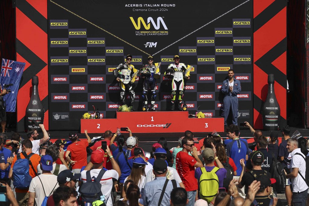 wcr race 2 podium