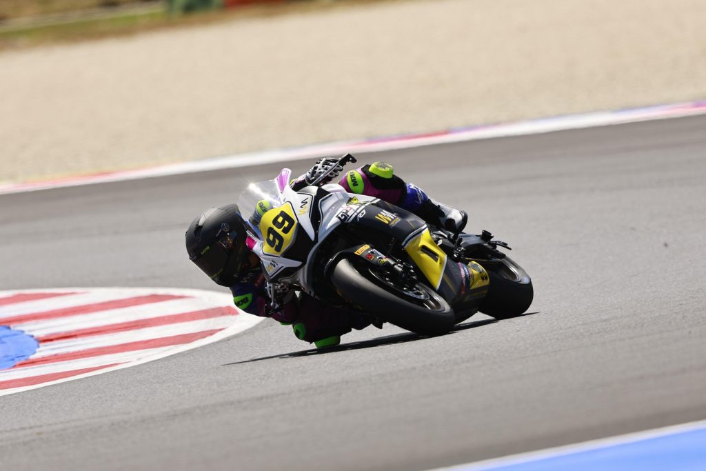 Isis Carreno on track #99