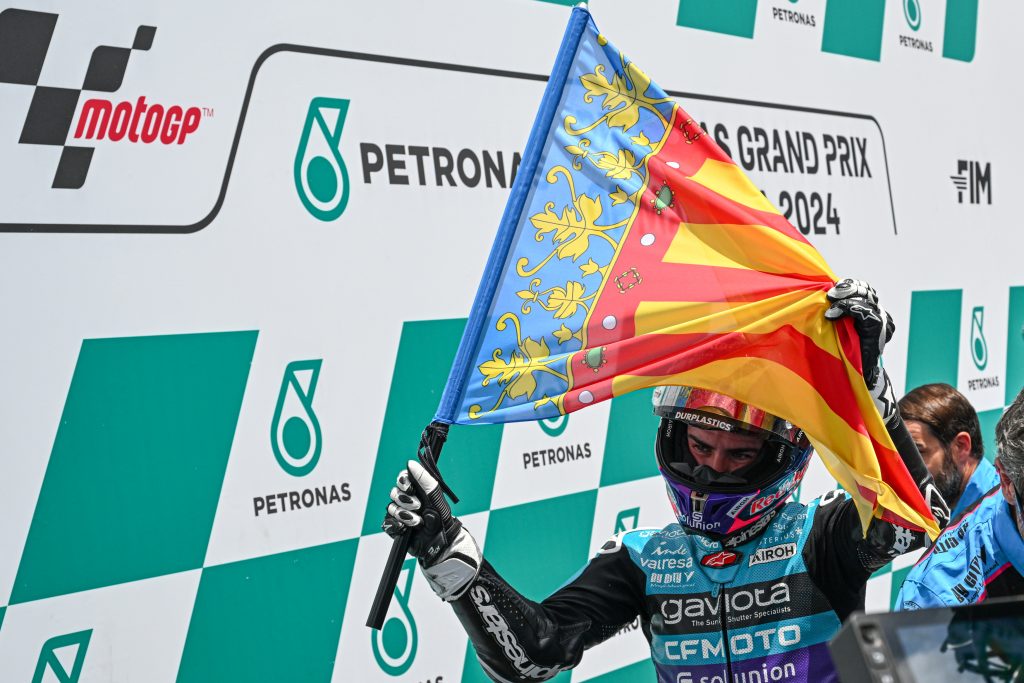 David Alonso Parc Ferme Moto3