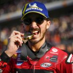 Francesco Bagnaia sprint medal