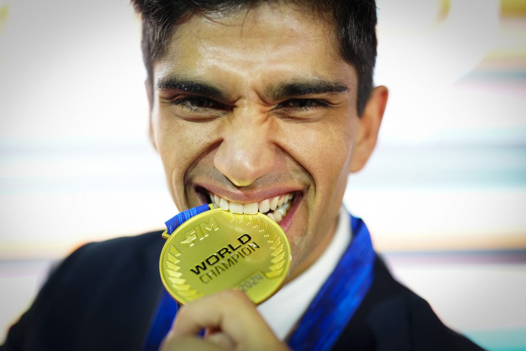 jorge martin world champion medal