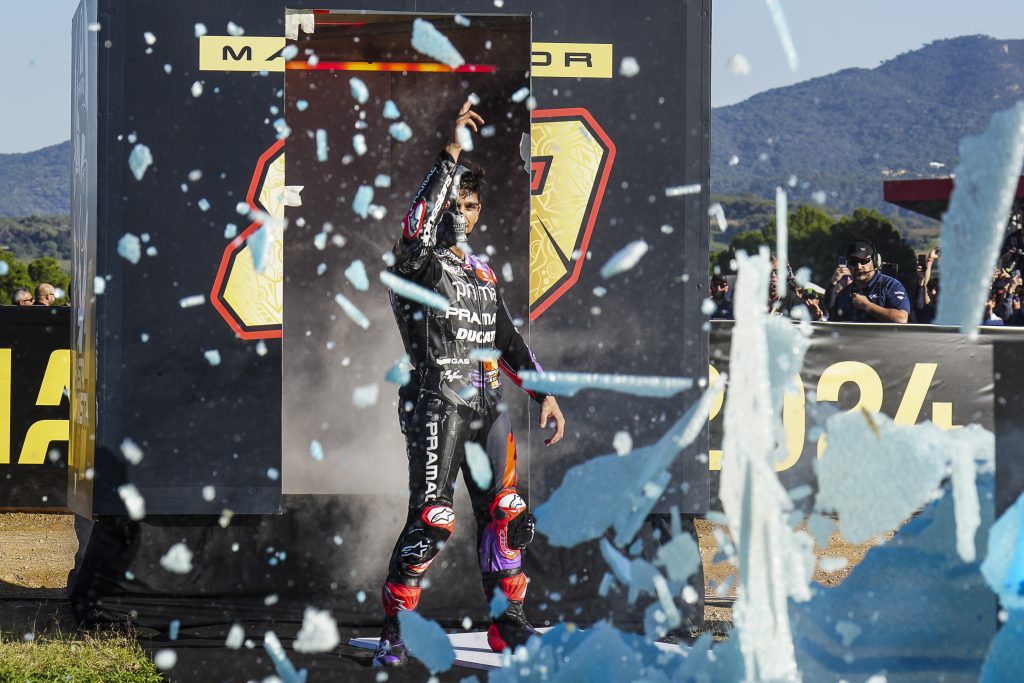 martinator breaks the ice on circuit