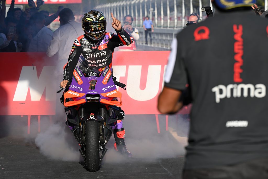 martinator burnout parc ferme