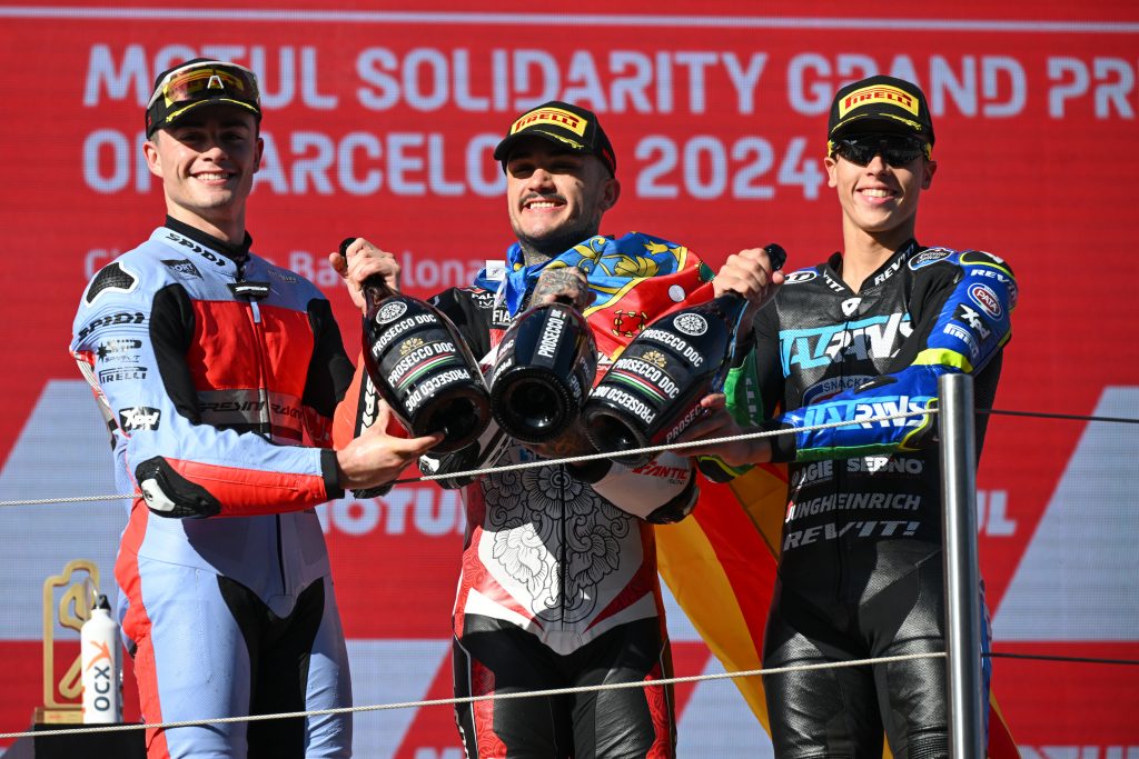 moto 2 podium