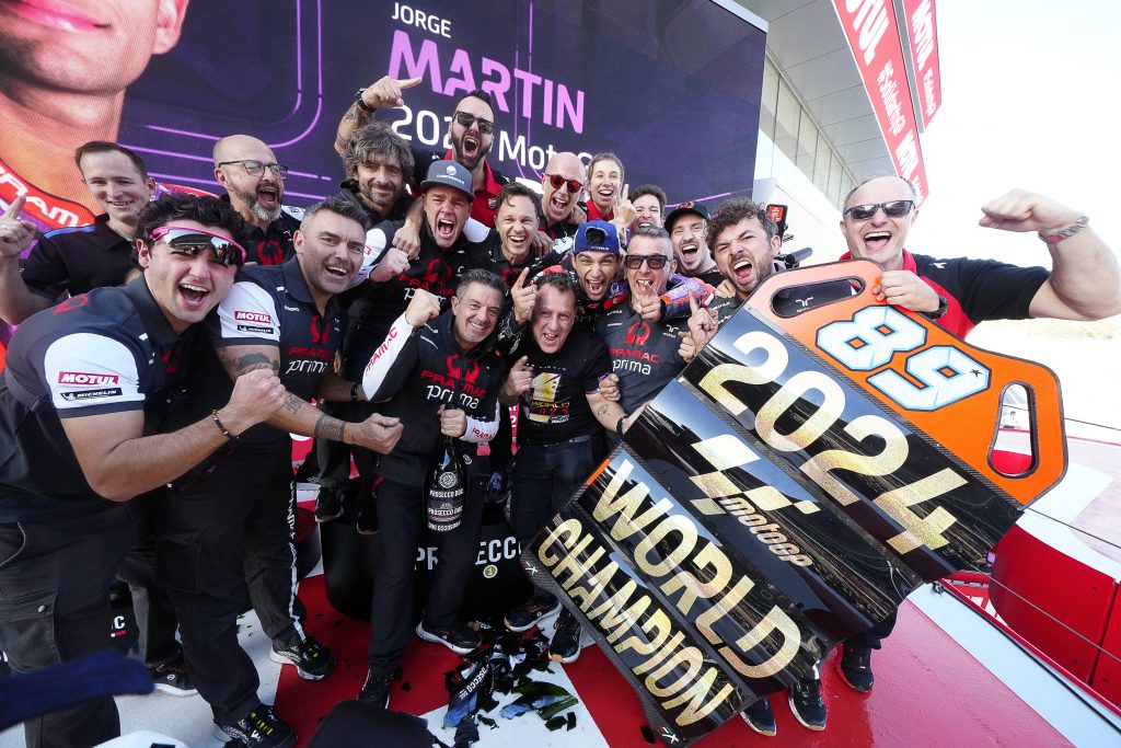 prima pramc team on podium