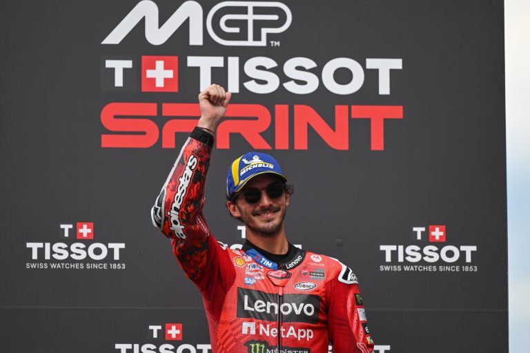 pecco sprint podium