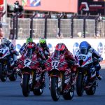 wsbk race 1 start